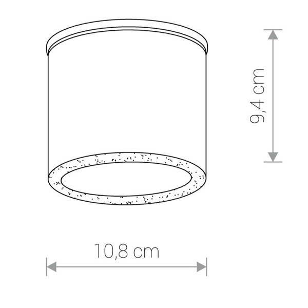 Світильник точковий Nowodvorski 9565 HEXA GRAPHITE купити