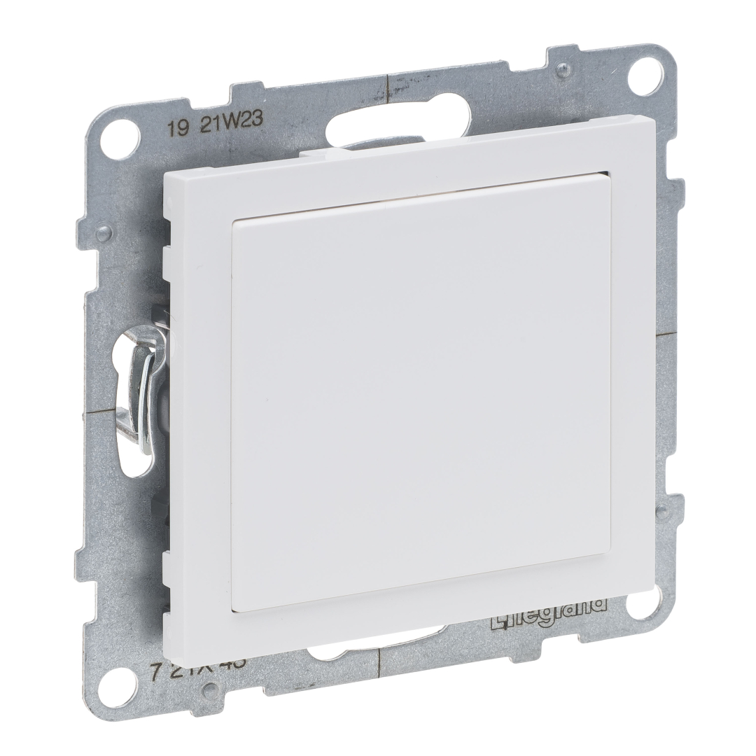 Заглушка з адаптером MOSAIC Legrand SUNO 721143 білий купити