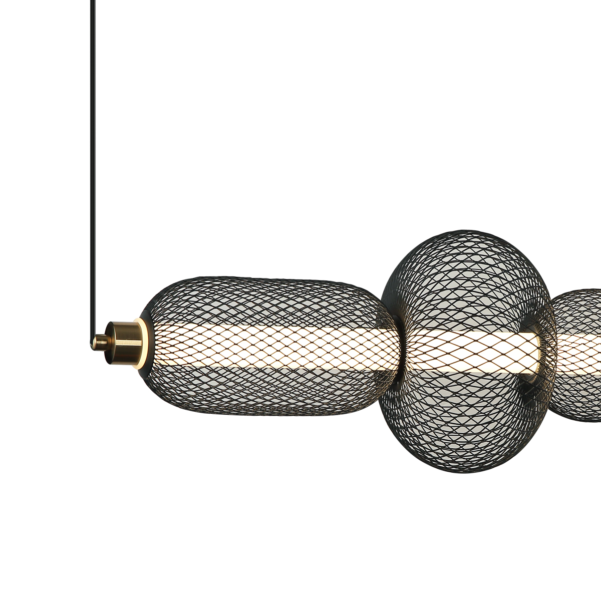 Люстра підвісна ITALUX PND-84283-4-BK Marco купити