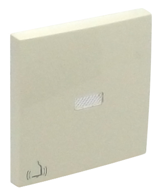 Клавиша выключателя с символом "Звонок" LOGUS слоновая кость купити
