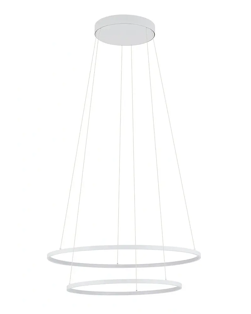 Люстра Nowodvorski Circolo Power 11646 LED 2x67W 3000K 3700Lm IP20 біла купити