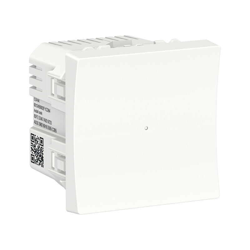 Релейный выключатель Wiser нажимной, 10А, Unica New NU353718 белый купить
