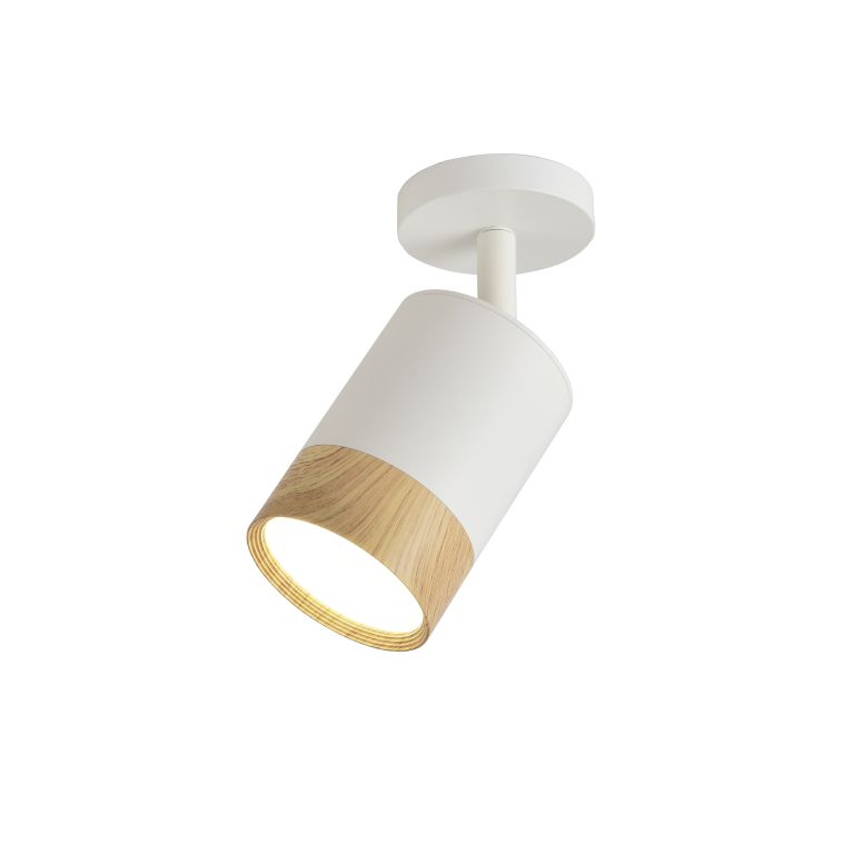 Настенно-потолочный светильник Ultralight TRL260 7W белый с деревом купити