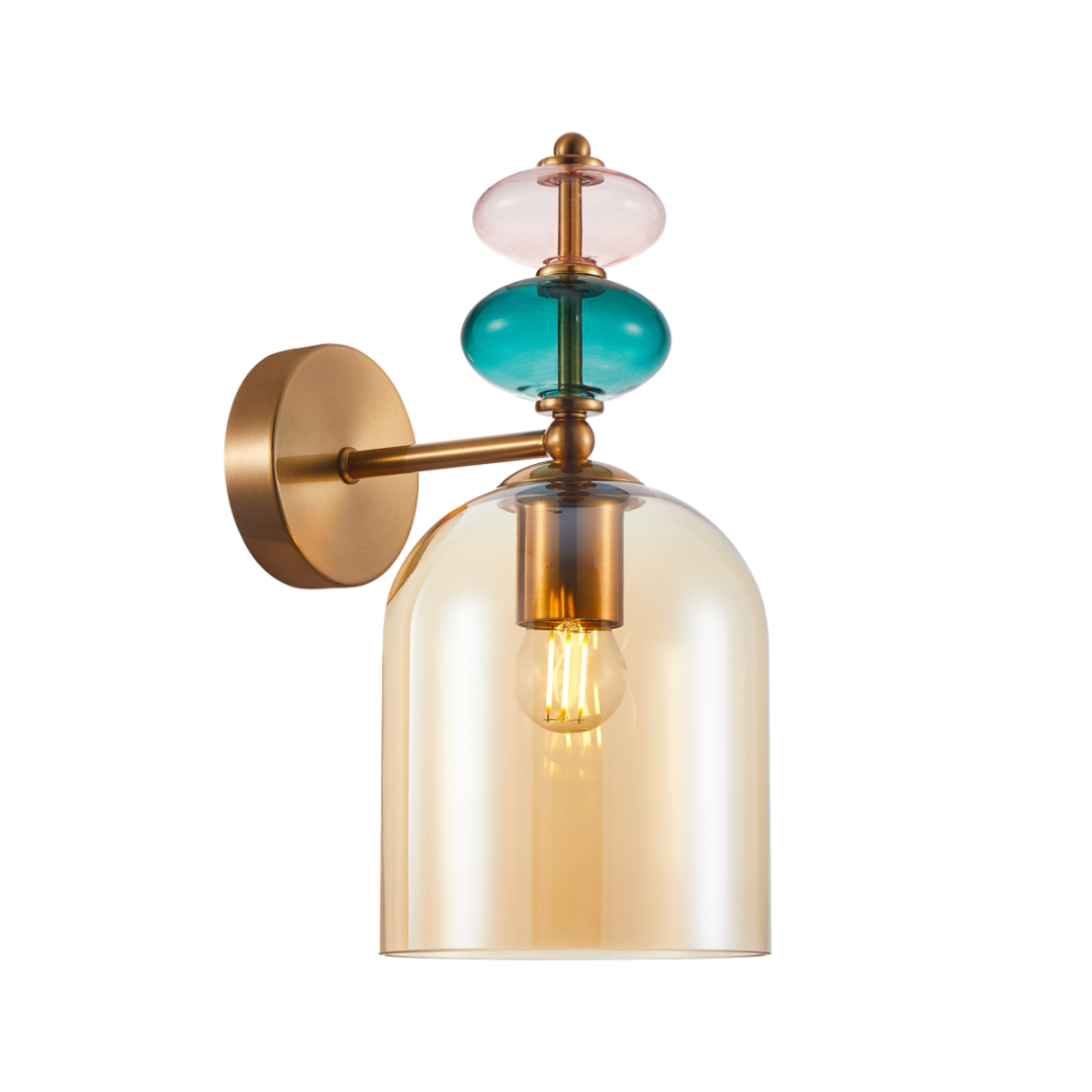 Бра ITALUX WL-30263-1B-BRO-AMB Busco купити