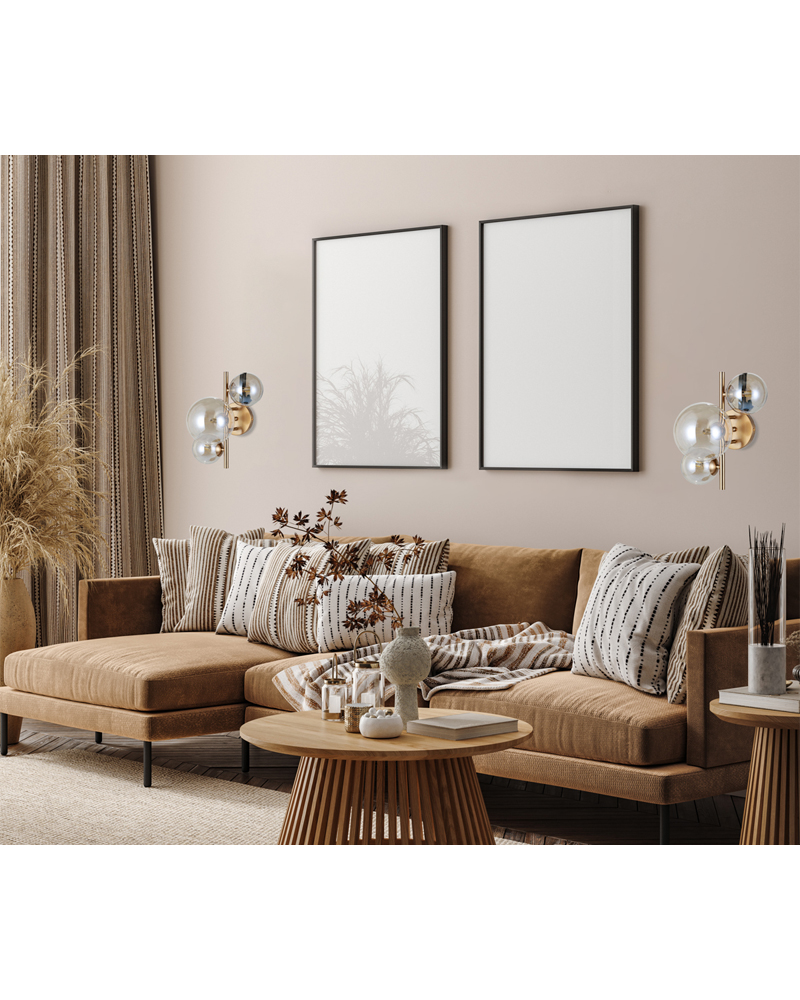 Бра ITALUX WL-406007-3-HBR Canello купити