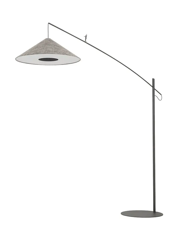 Торшер Nowodvorski 11767 Poise A E27 1x25W IP20 темно-сірий купити