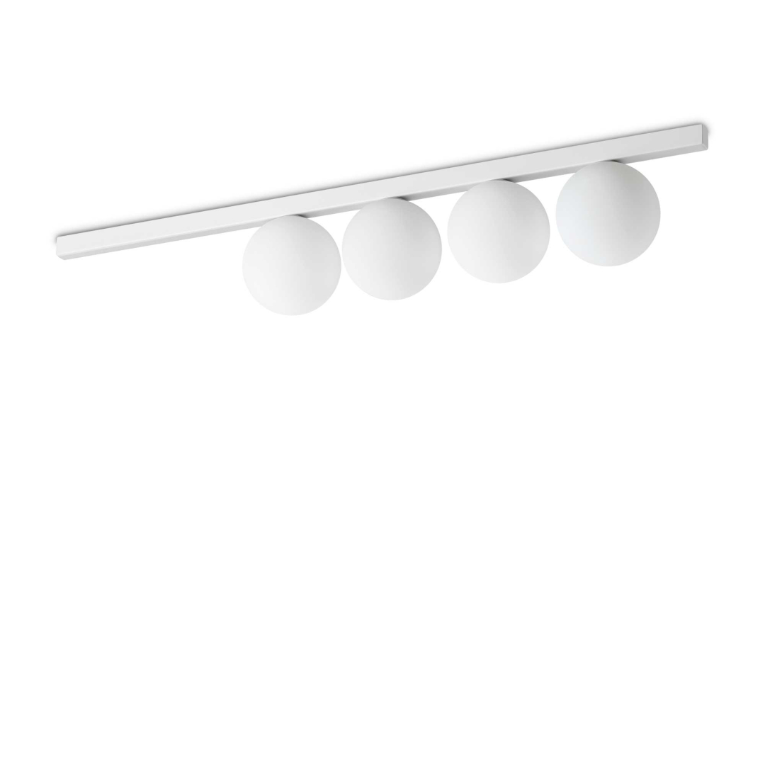 Потолочний світильник Ideal Lux 328454 BINOMIO PL4 BIANCO купити