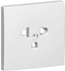 Центральная панель розетки EURO-USA LOGUS белоснежнaя купити