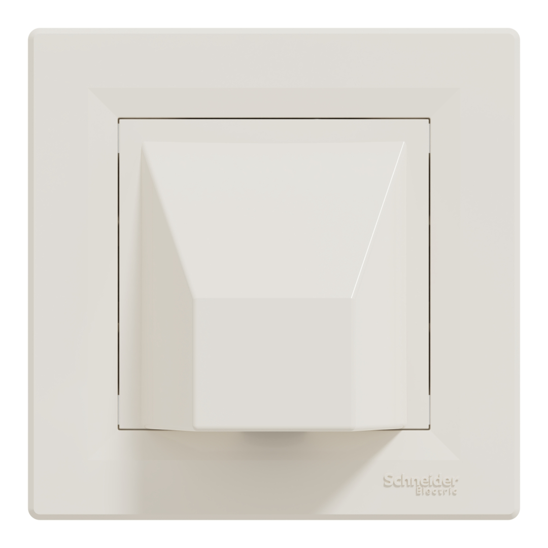 Розетка для кабельного виводу Asfora, крем EPH5500123 купити