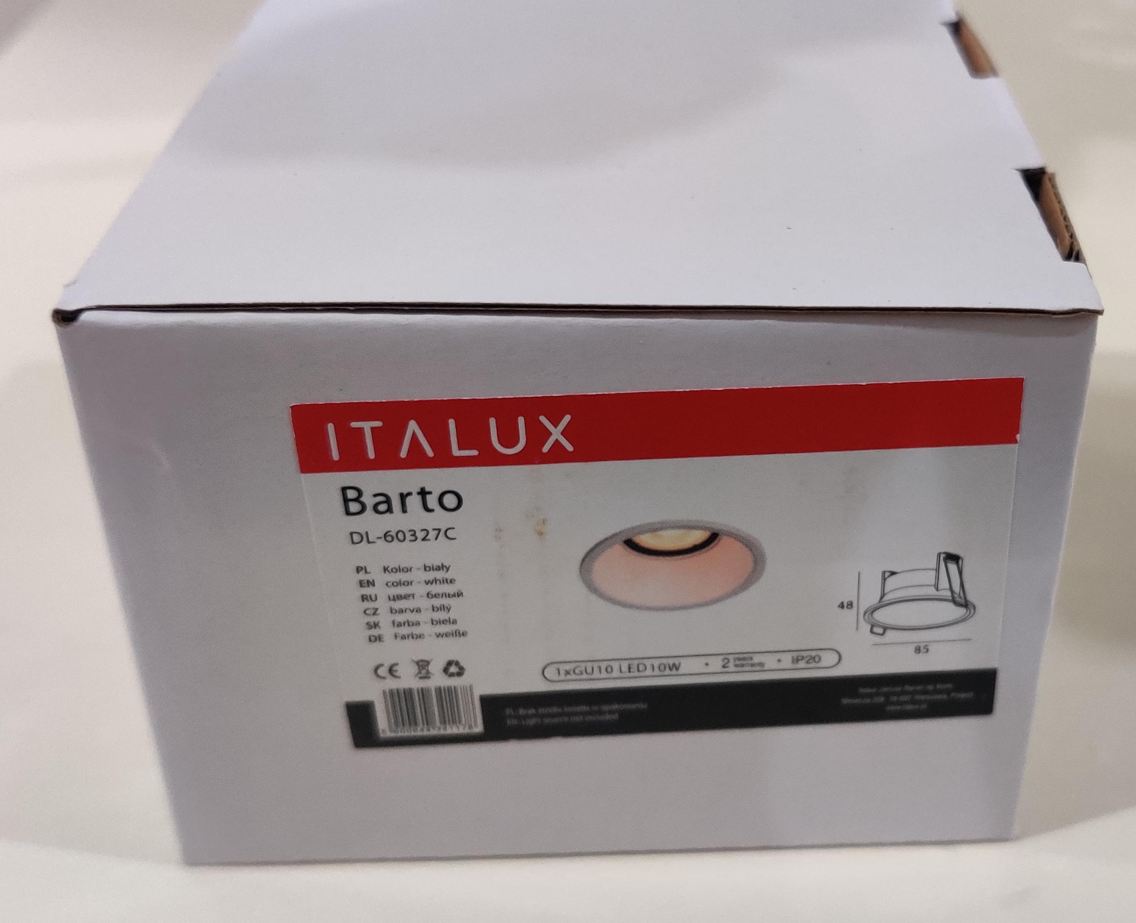 Точковий світильник ITALUX DL-60327C-WH Barto купити