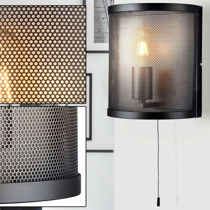 Бра Searchlight FISHNET 2851BK купити