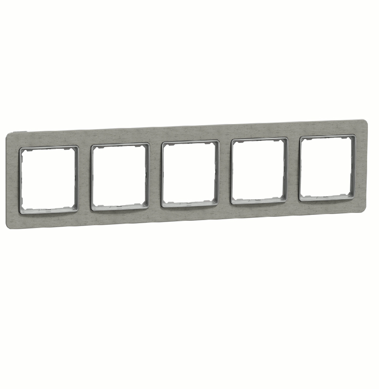 Рамка 5-на Schneider Sedna Elements SDD390805 Бетон купити