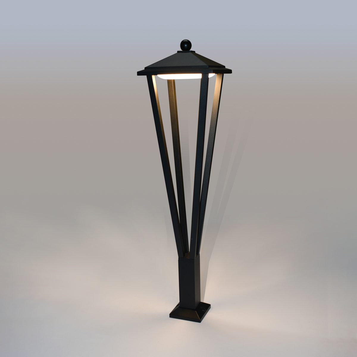 Вуличний світильник ITALUX OFL-22474-L-BK Bons купити