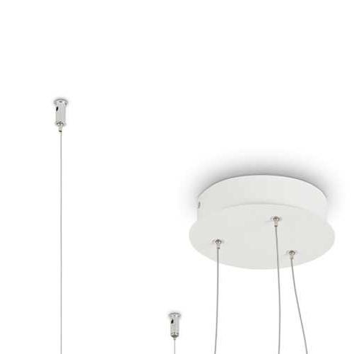 Люстра Ideal Lux FISH SP3 BIANCO (196961) купити