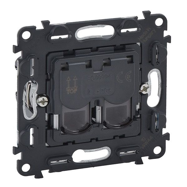 Механизм розетки двойной RJ 11, Valena LIFE/ALLURE (753039) купити