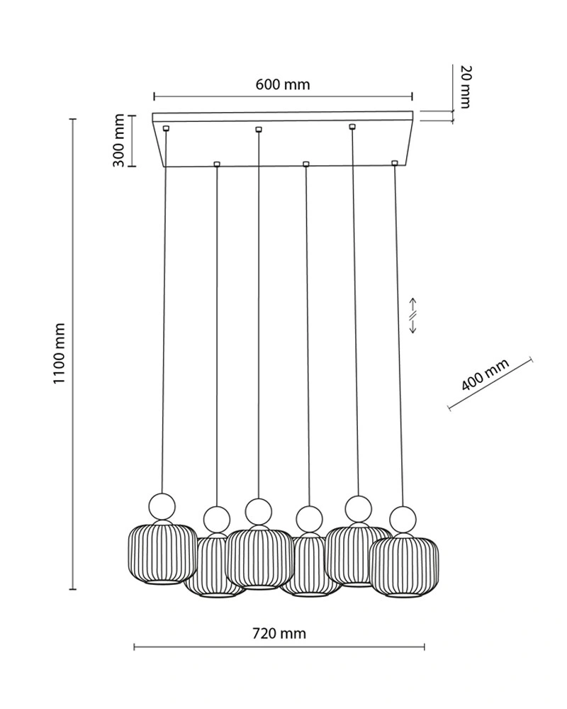 Підвісний світильник TK LIGHTING 11052 BALLO купити