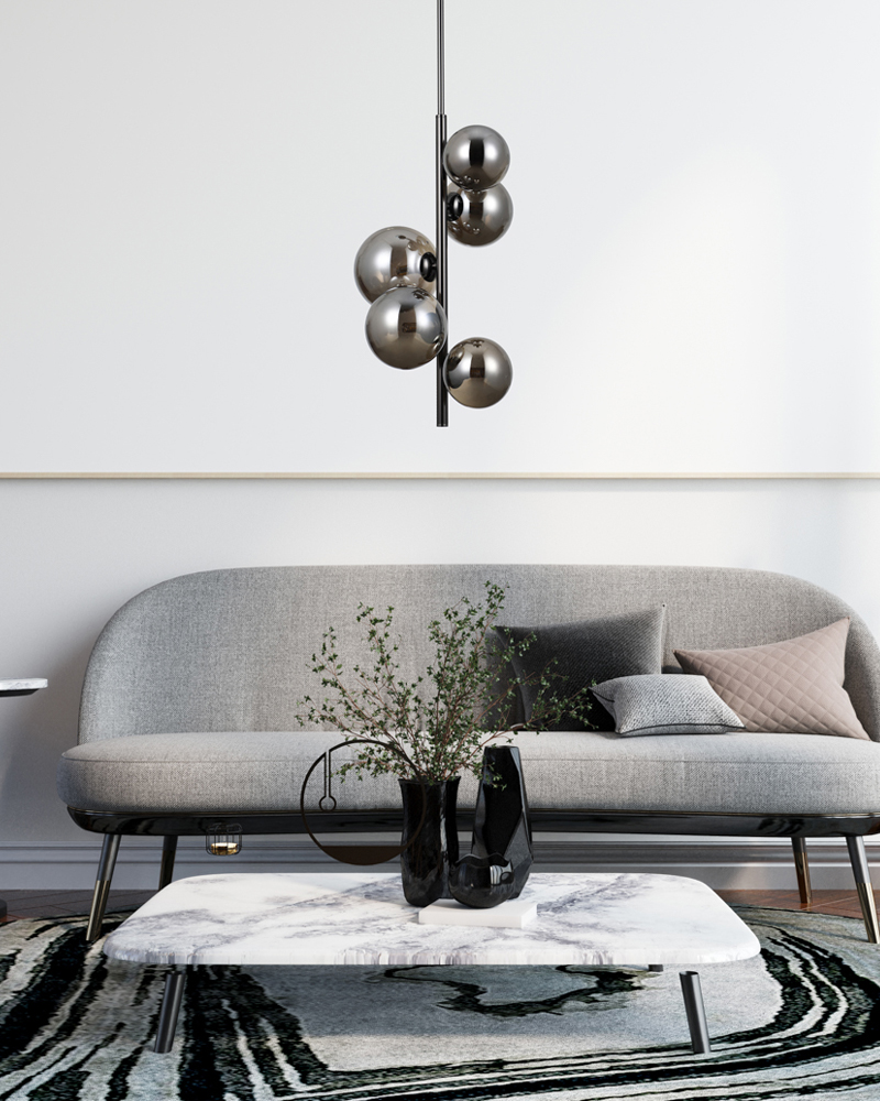 Люстра підвісна ITALUX PND-406007-V5A-BCR Canello купити