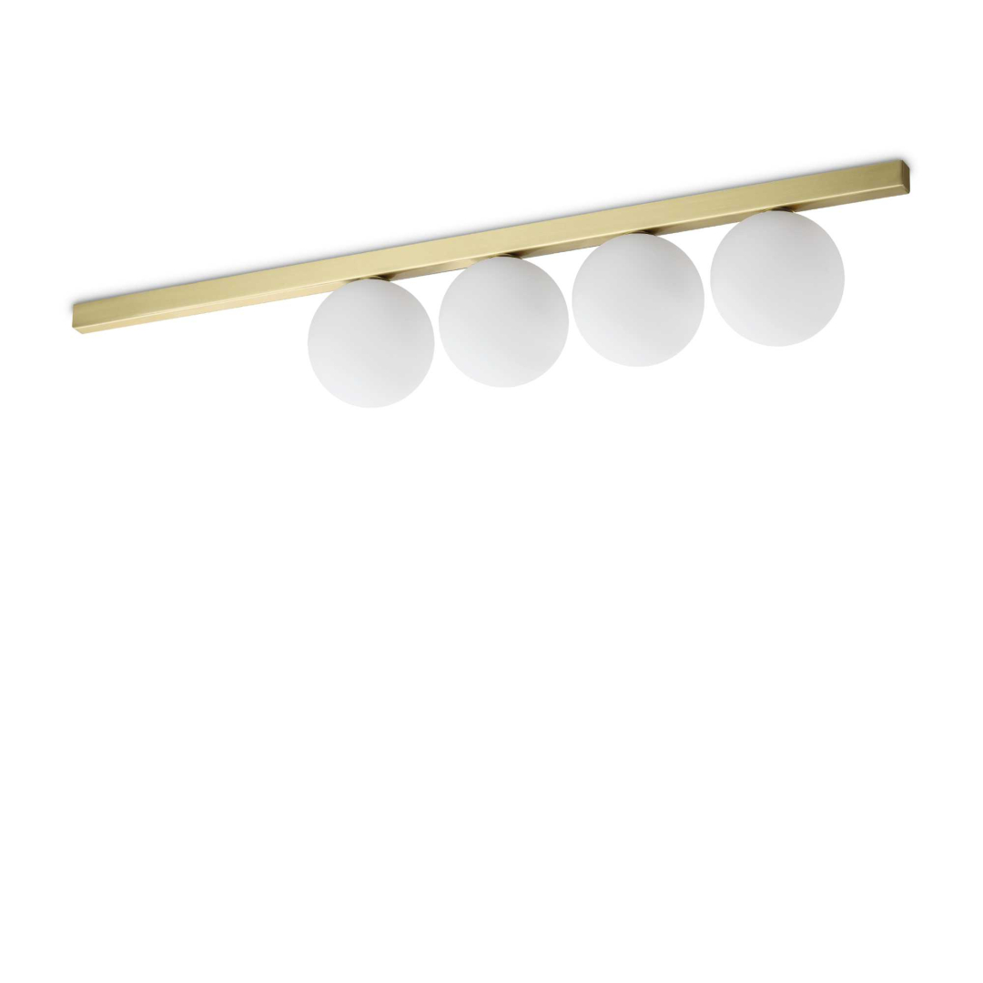 Потолочний світильник Ideal Lux 328461 BINOMIO PL4 OTTONE купити