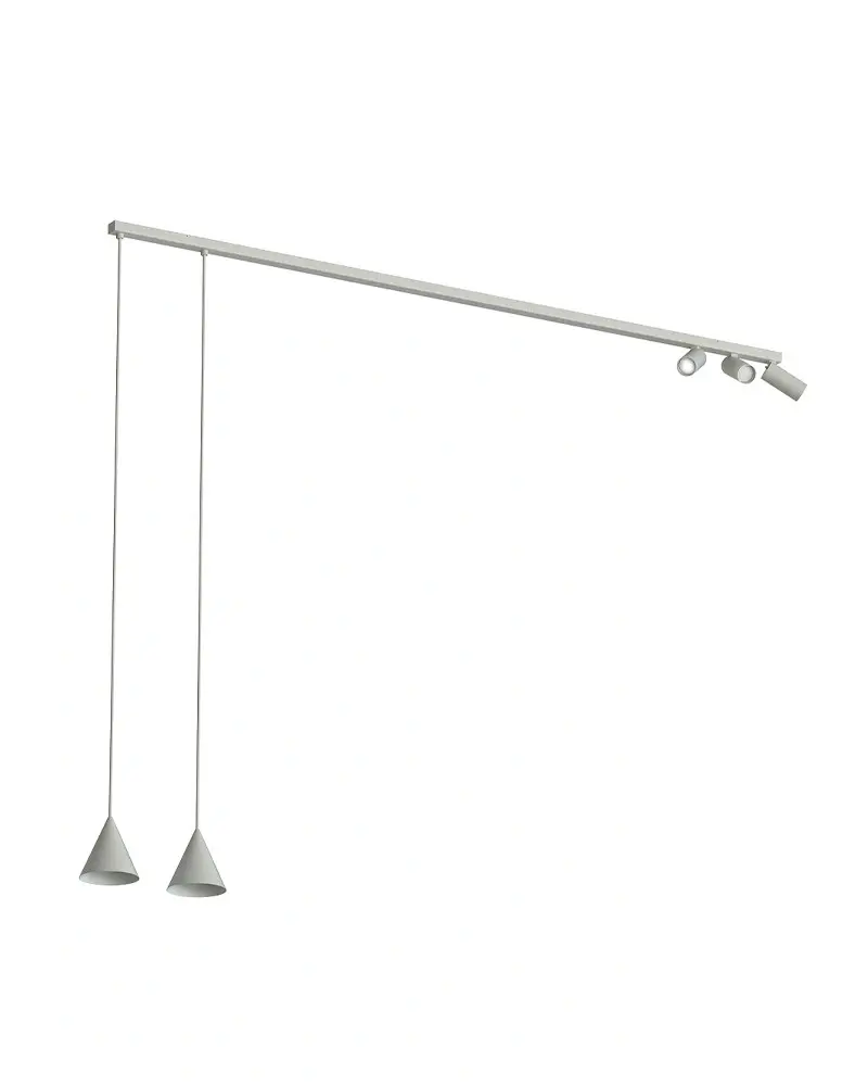 Підвісний світильник Nowodvorski 11451 Fourty V GU10 5x10W IP20 Сірий купити