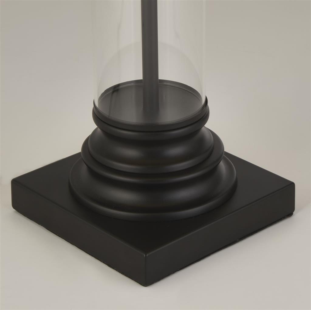 Настольная лампа Searchlight Pedestal EU5141BK купить
