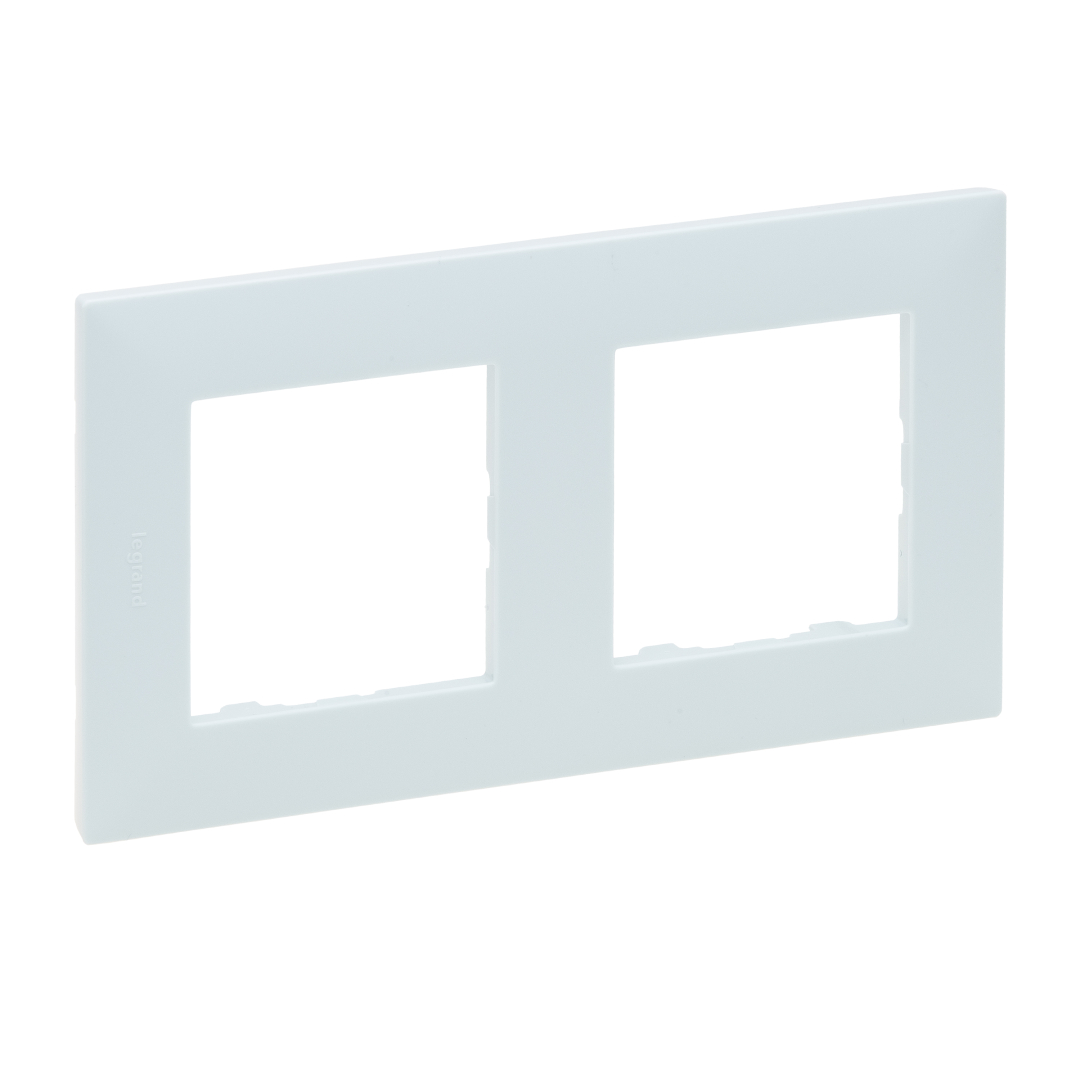 Рамка 2-місна Legrand 863092 NILOE STEP Атол купити