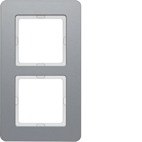 Рамка 2Х алюміній Q.7 10126074 купити