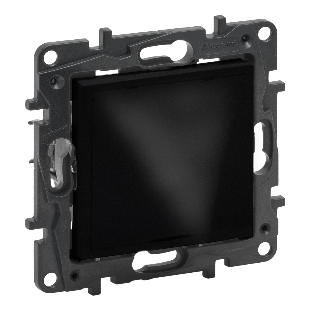 Виведення кабелю з фіксатором IP21 Legrand 863529 NILOE STEP Чорний купити