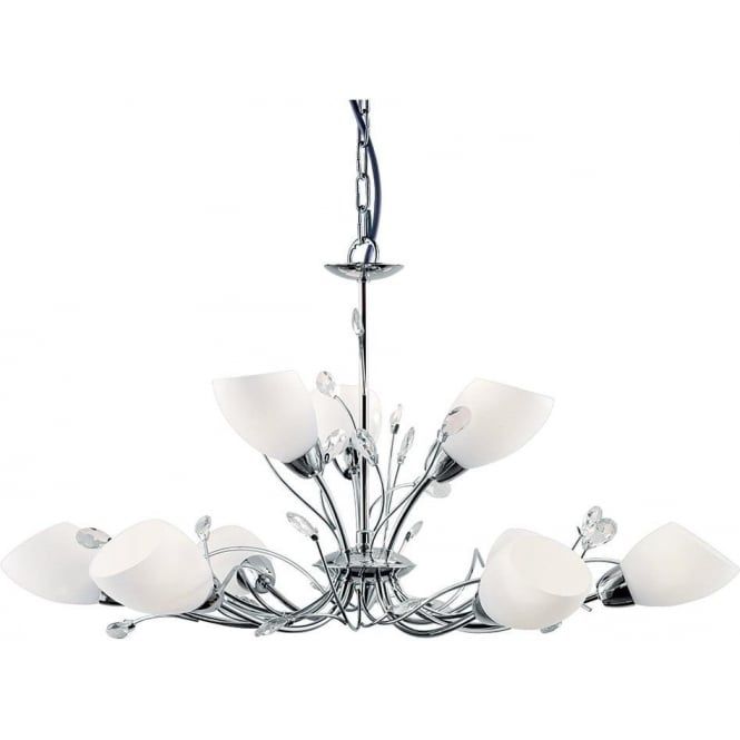 Люстра Searchlight 2769-9CC Gardenia купити