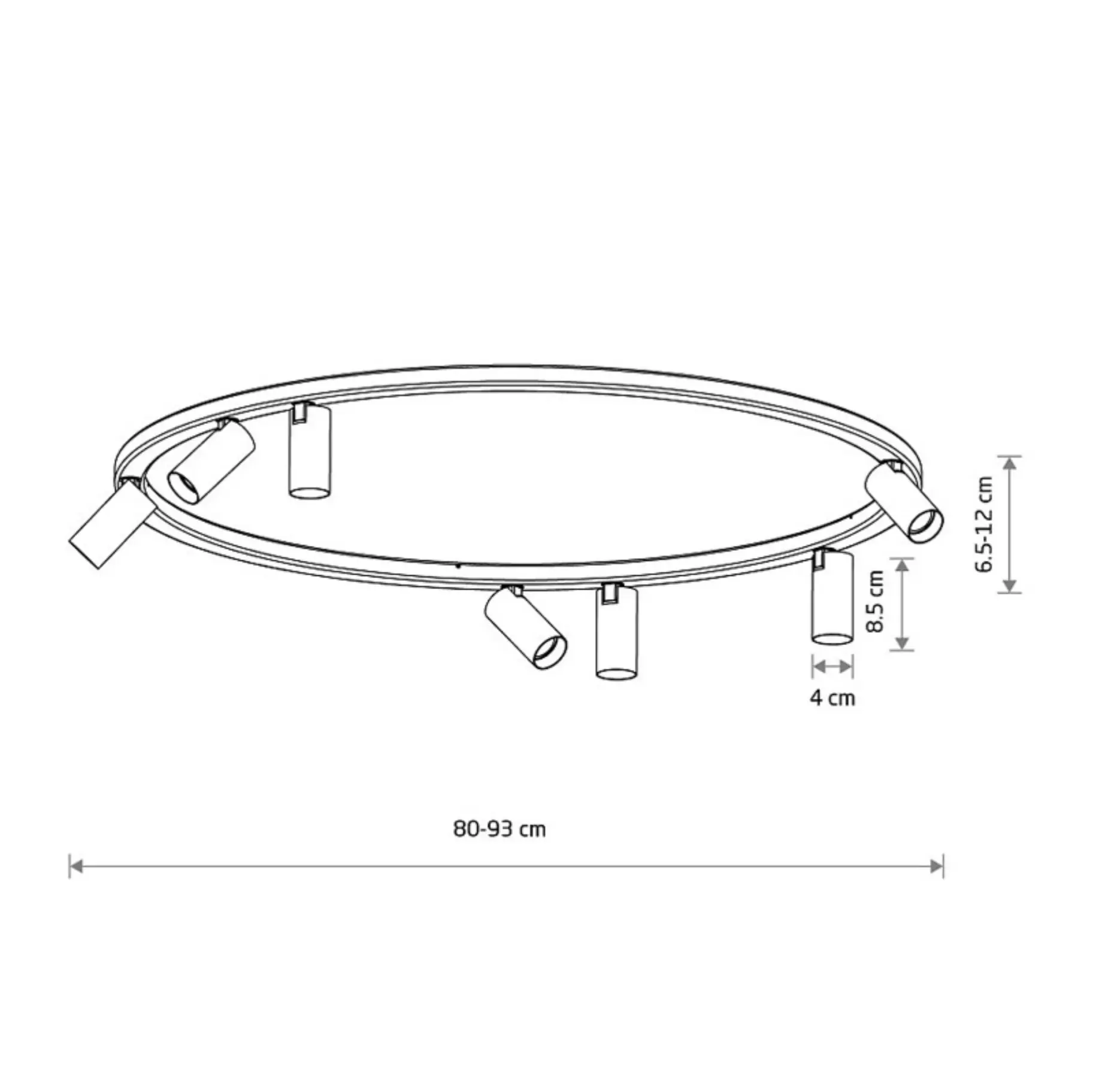 Люстра Nowodvorski 11947 Fourty Round GU10 R35 7x10W IP20 синя купити