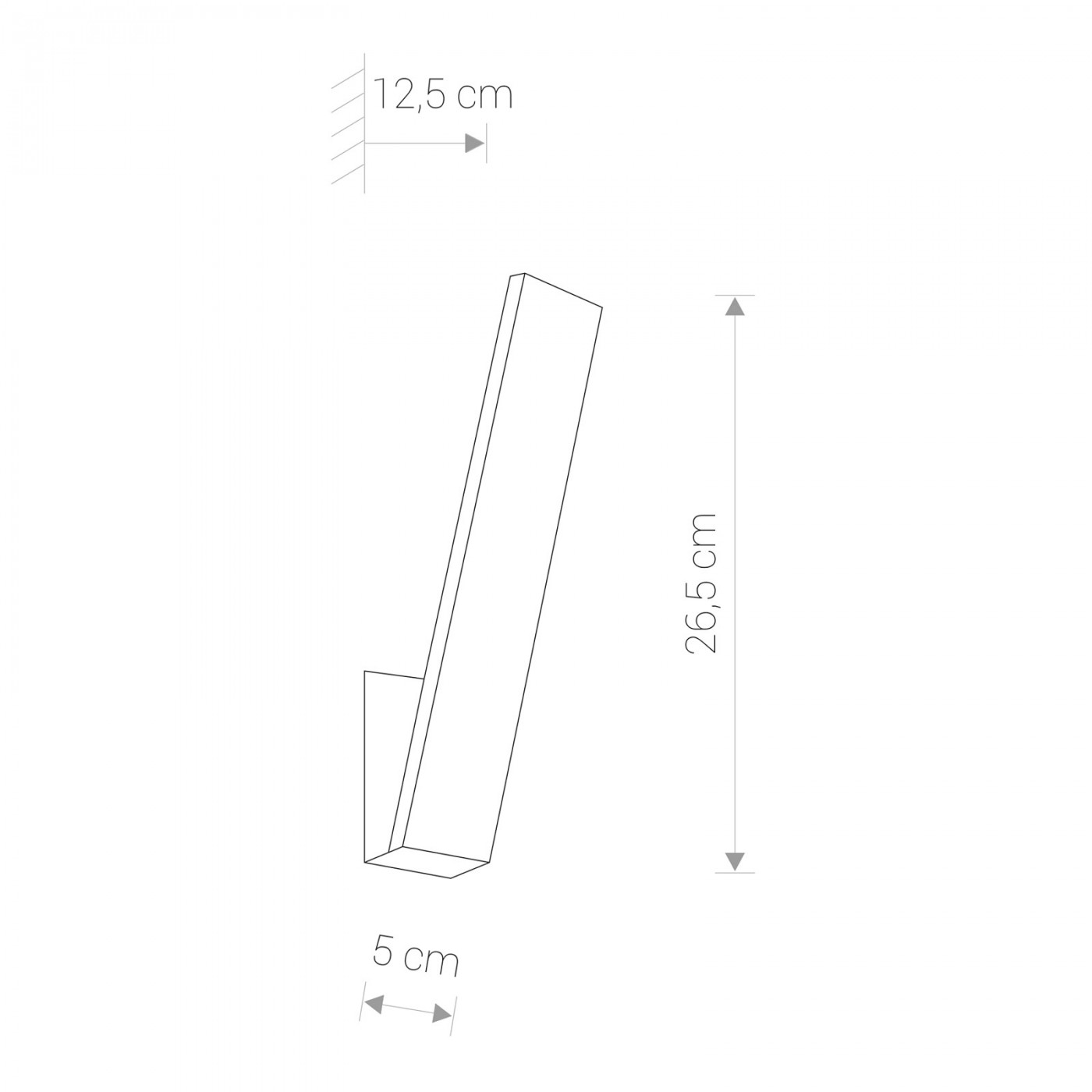Настенный светильник Nowodvorski 9421 ZOA LED купити