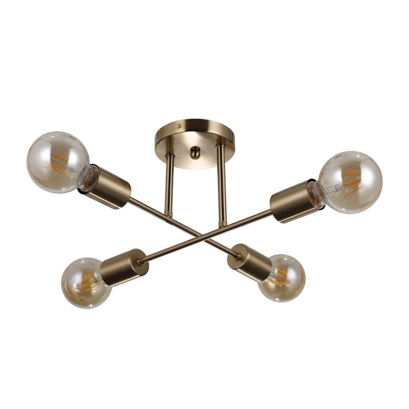 Люстра потолочна ITALUX PND-4052-4-HBR Formio купити