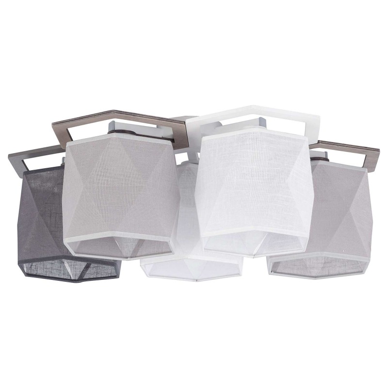 Люстра TK Lighting 1186 HONEY GRAY купити