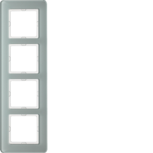 Рамка 4Х скло/пол.білизна Q.7 10146079 купити