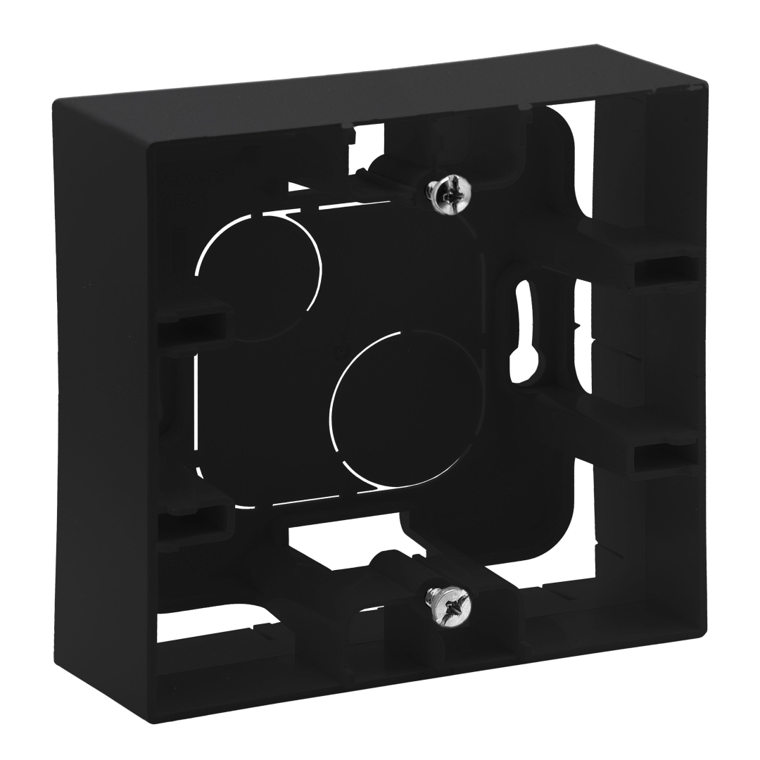 Коробка накладного монтажу 1-місна Legrand 863597 NILOE STEP Чорний купити