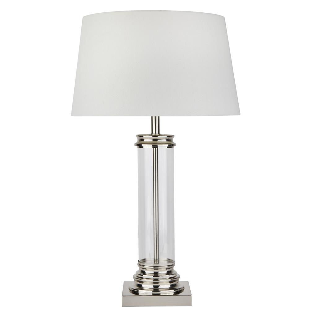Настольная лампа Searchlight Pedestal EU5141SS купить