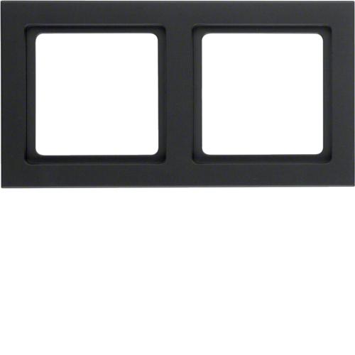Рамка 2Х антрацит, Q.3 10126096 купити