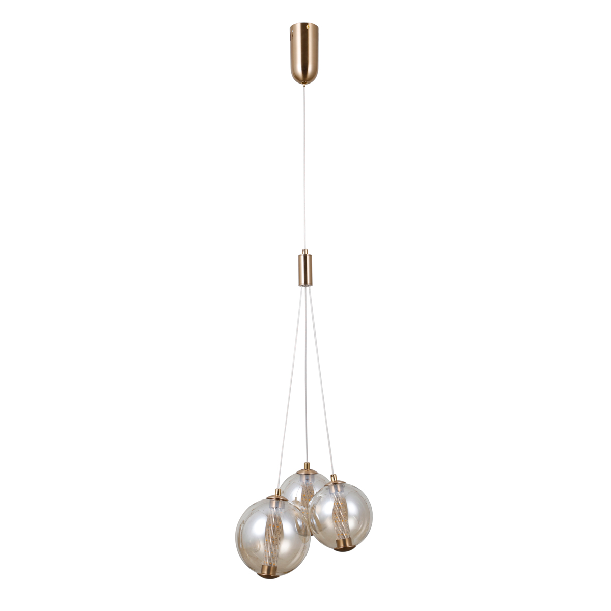 Люстра підвісна ITALUX PND-34359-3-HBR-AMB Butero купити