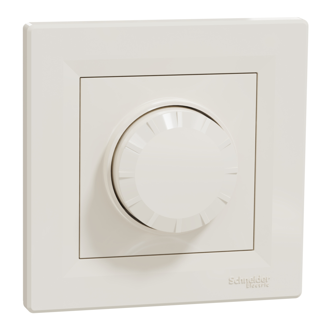 Поворотний LED димер RC 3-370Вт  Asfora Schneider Electric EPH6800123 крем купити