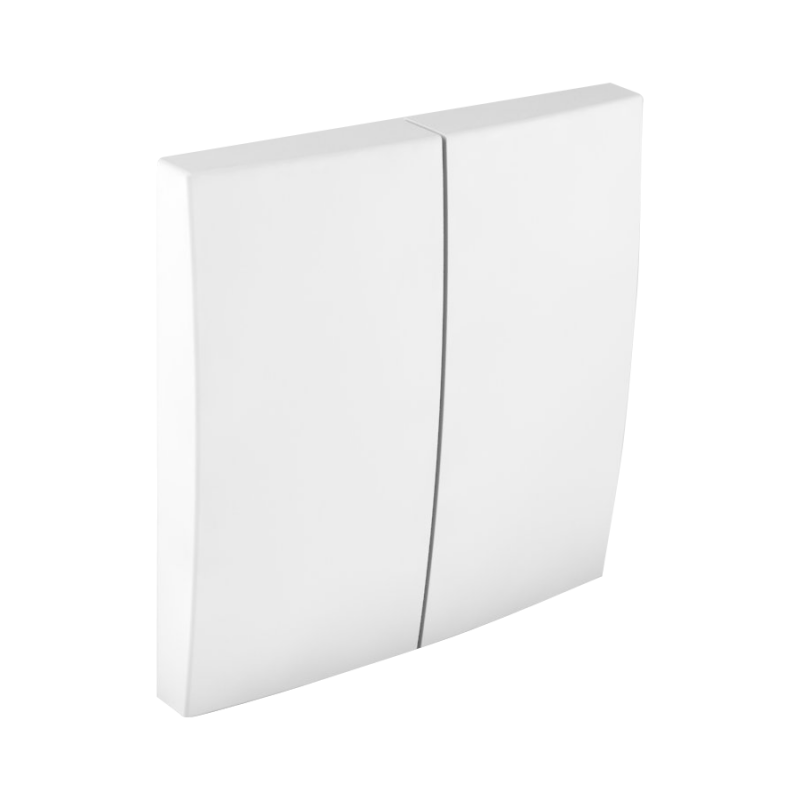 Клавіша вимикача 2кл перехресного LOGUS білосніжна (90614 TBR) купити