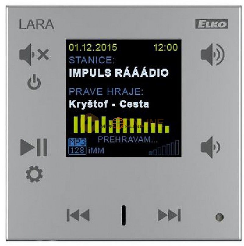 LARA Radio металлик алюминиевый купити