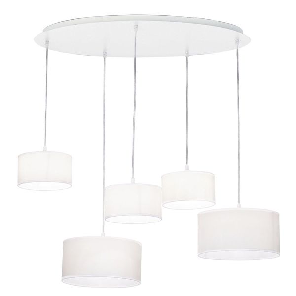 Люстра Ideal Lux EKOS SP5 BIANCO купити