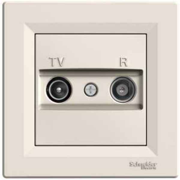Розетка tv/r прохідна (4 дб), кремовий (EPH3300223) купити