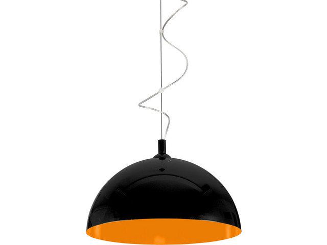 Подвесной светильник Nowodvorski 6373 Hemisphere Black   Orange купити