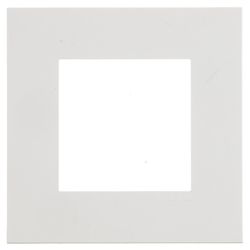 Рамка 1-місна квадрат. Біла матова Quardo 45 (45910 TBM) купити