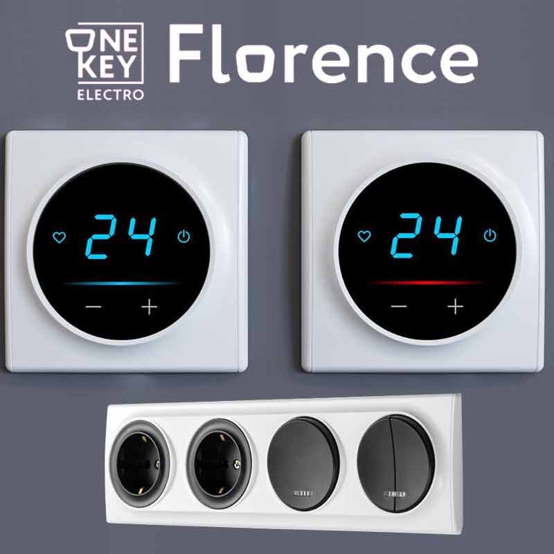 Розетки і вимикачі OneKeyElectro Florence купити от 40 грн